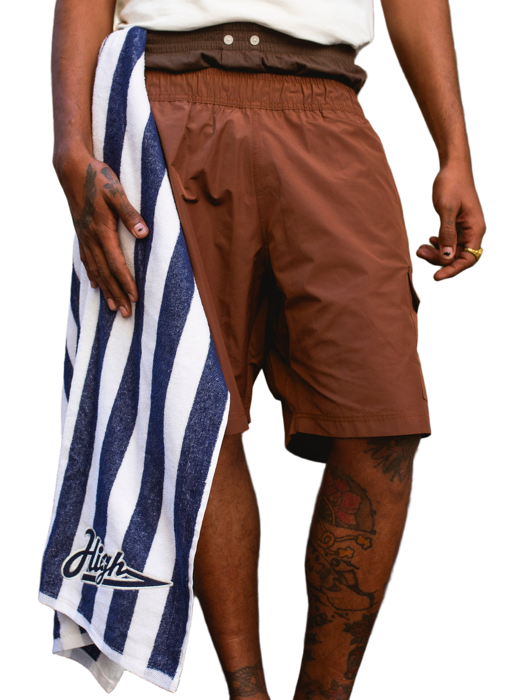 Imagem de: Shorts High Company Colored Sport Marrom