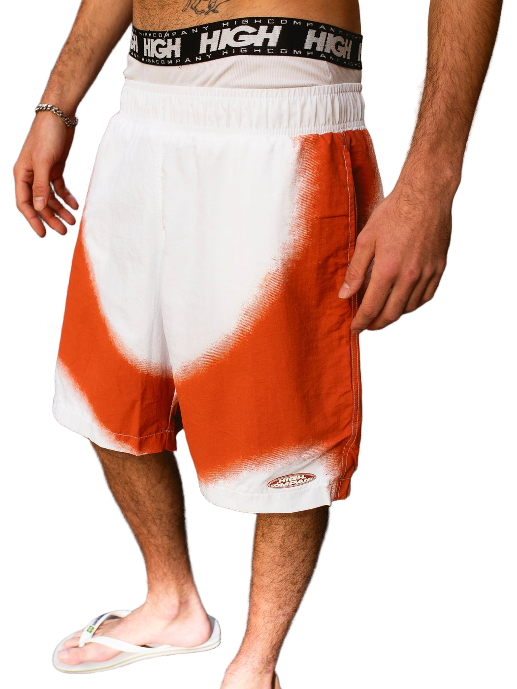 Imagem de: Shorts High Company Fade Off White