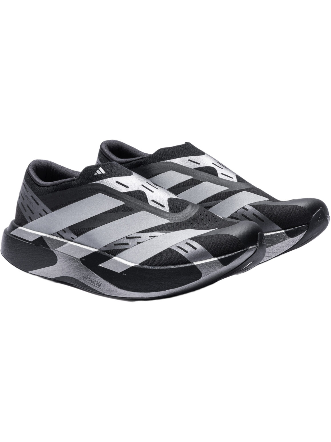 Imagem de: Tênis adidas Originals Adizero EVO SL Laceless LIGHTSTRIKEPRO Preto e Prata Metálico