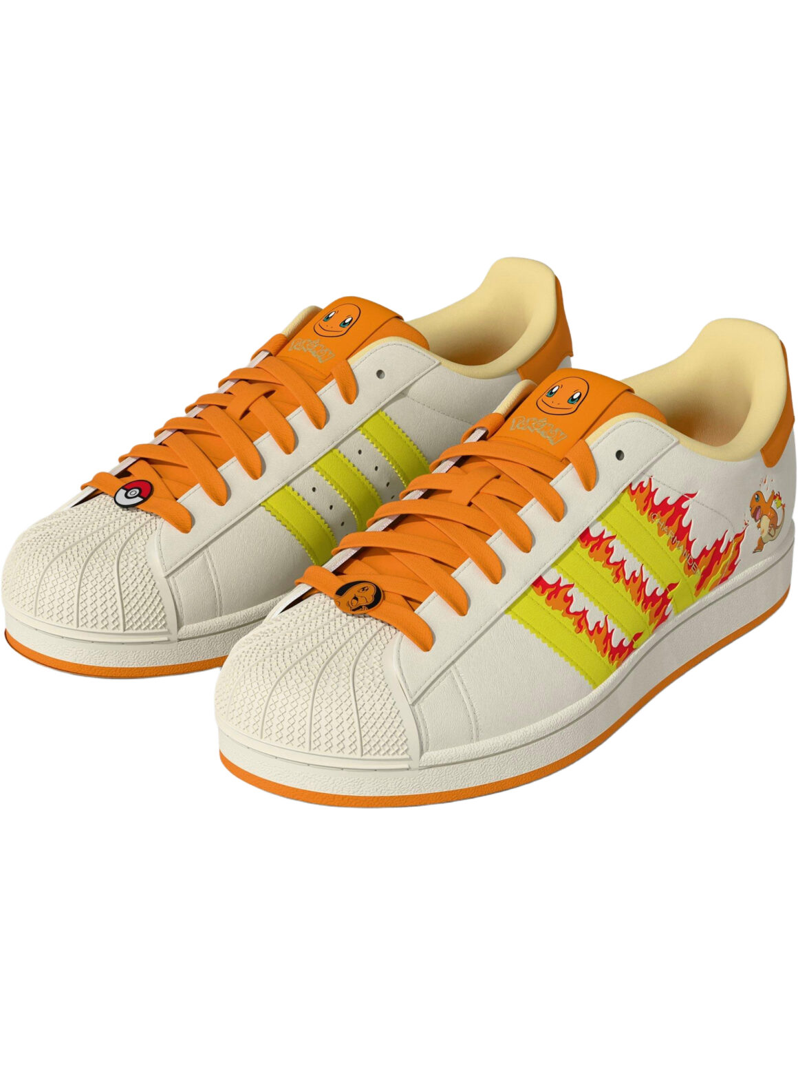 Imagem de: Tênis adidas Originals x Pokémon Superstar II Charmander