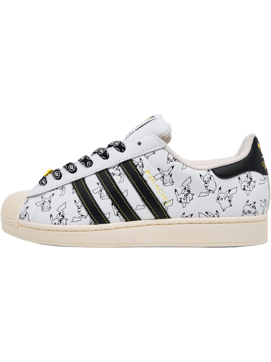 Imagem de: Tênis adidas Originals x Pokémon Superstar II Pikachu