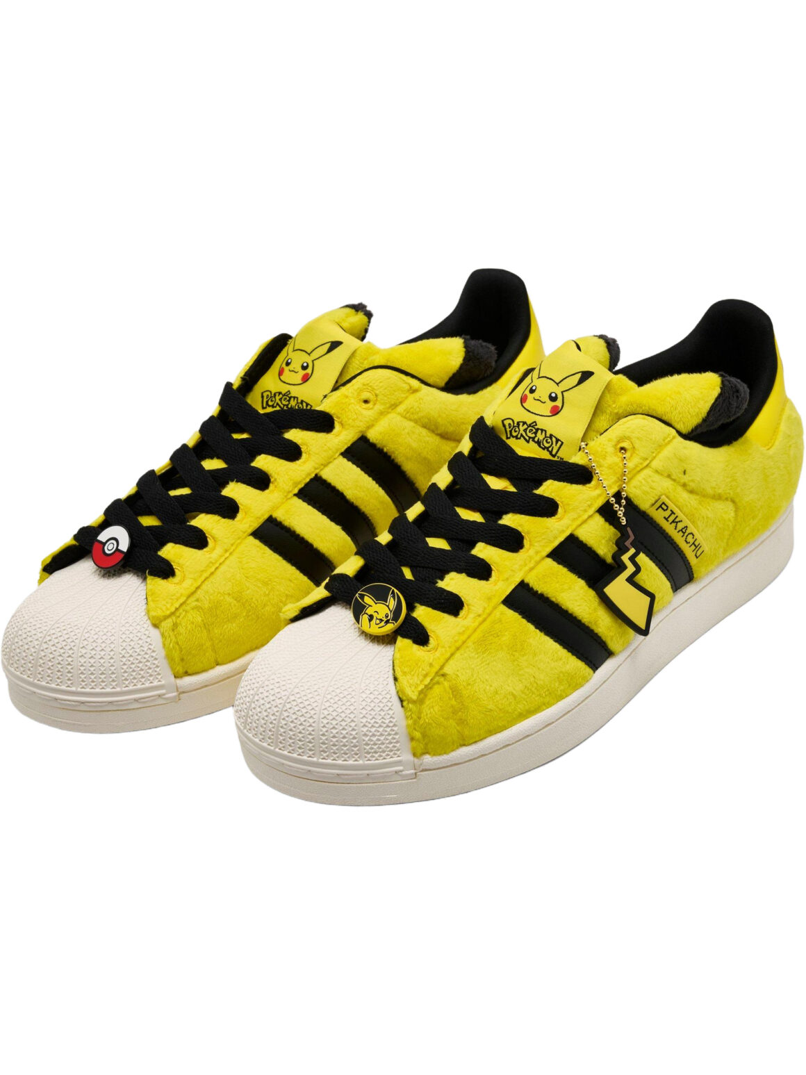 Imagem de: Tênis adidas Originals x Pokémon Superstar II Pikachu Amarelo