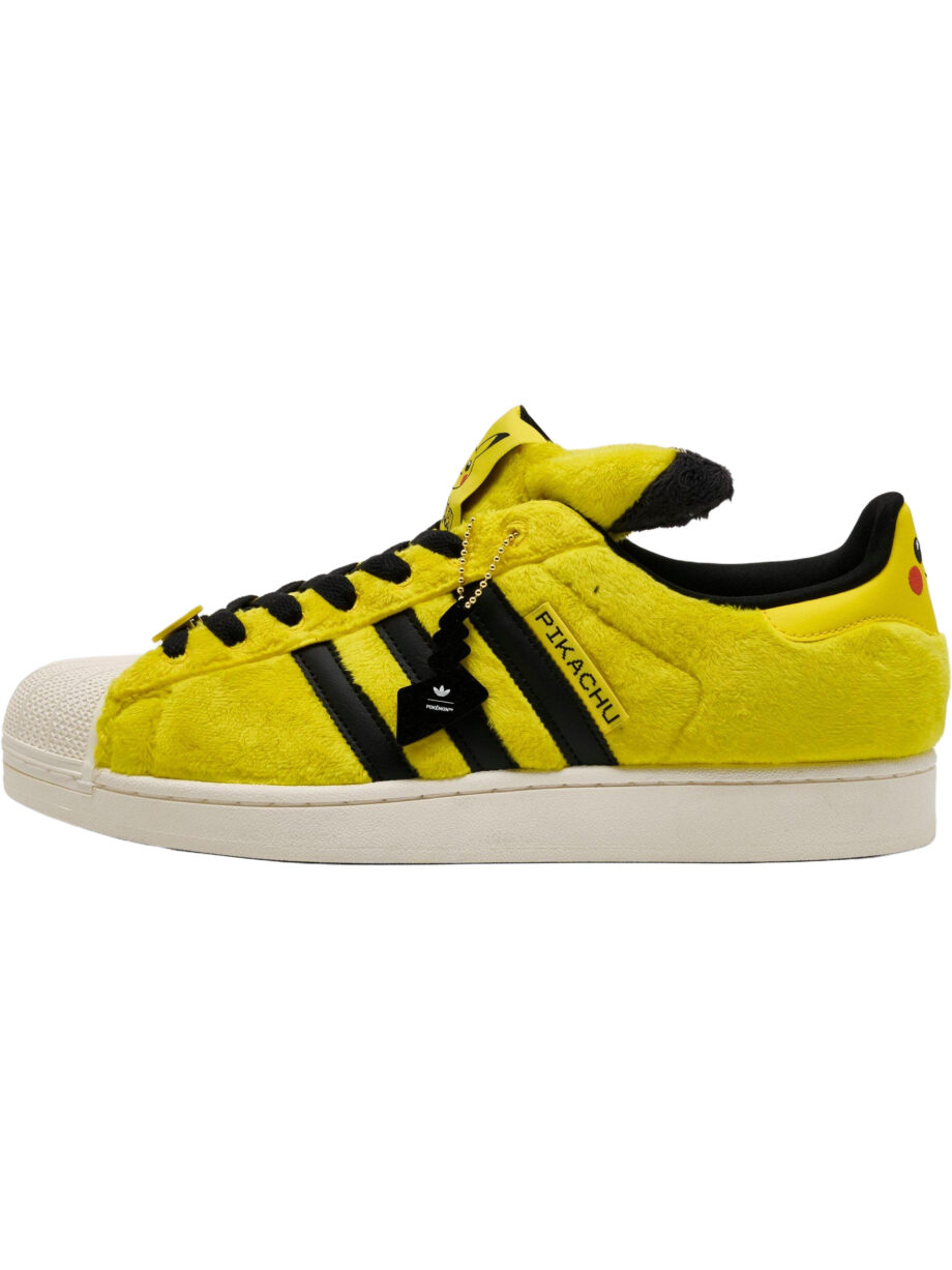 Imagem de: Tênis adidas Originals x Pokémon Superstar II Pikachu Amarelo