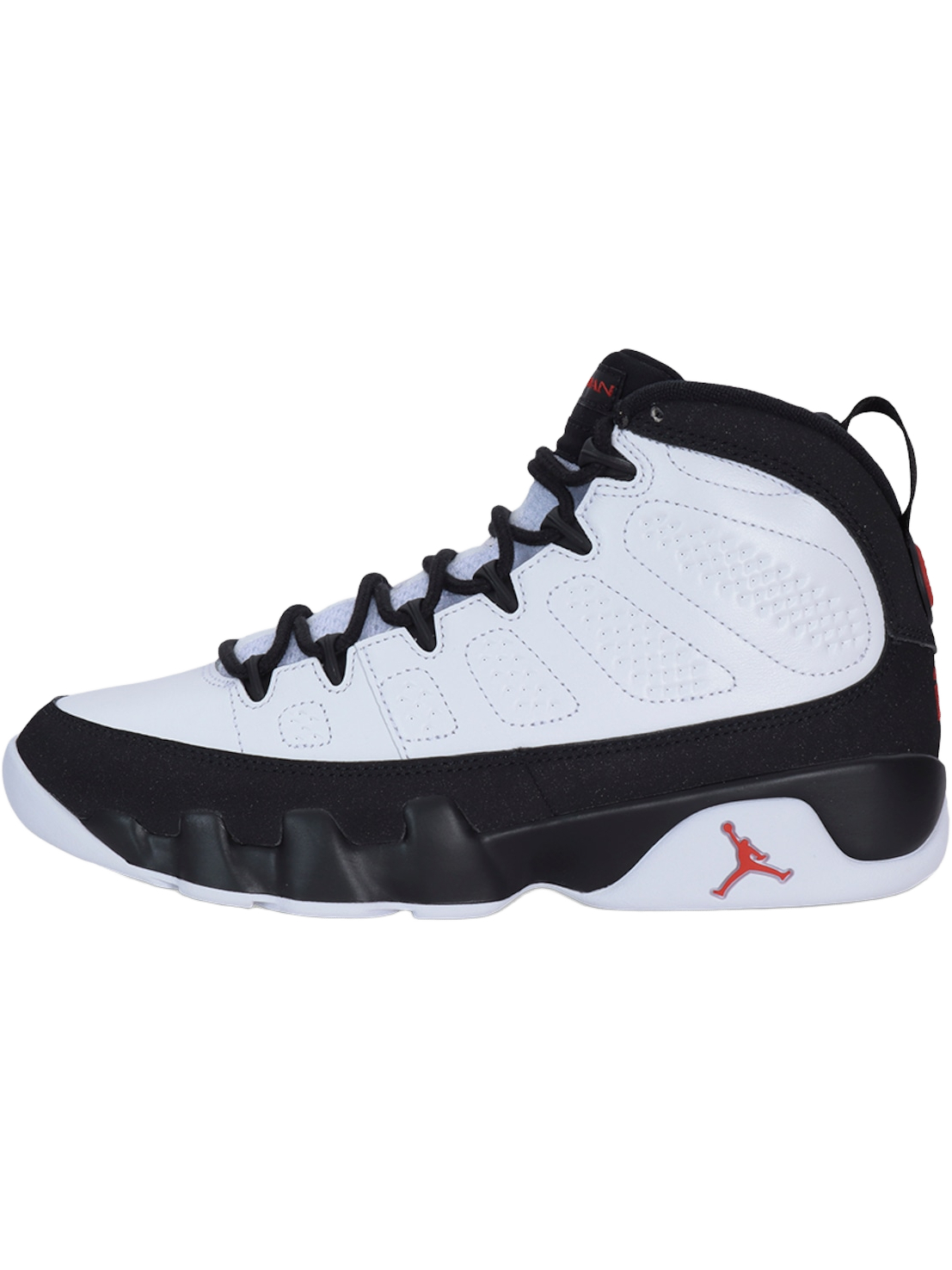 Imagem de: Tênis Jordan Air Jordan 9 Retro OG Branco e Preto