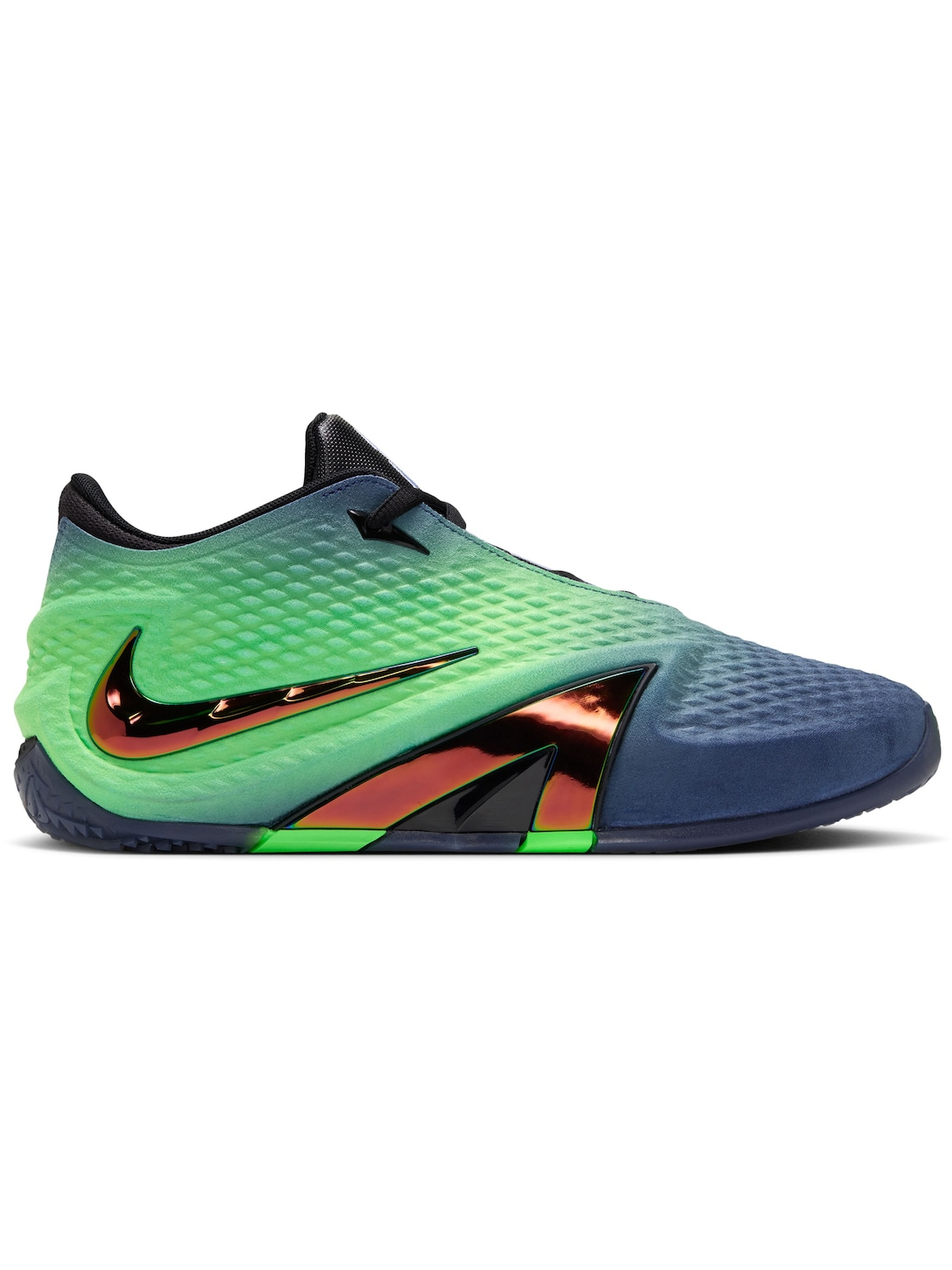 Imagem de: Tênis Nike Ja 4 Nightmare Obsidiana e Verde Volt