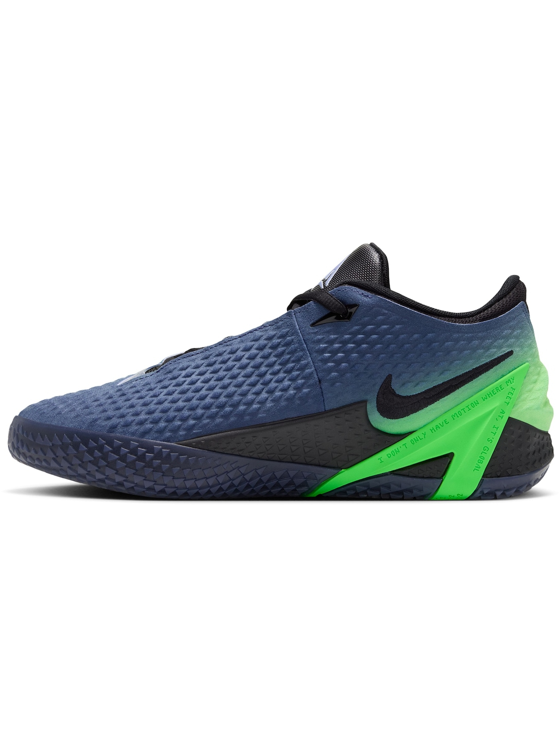 Imagem de: Tênis Nike Ja 4 Nightmare Obsidiana e Verde Volt