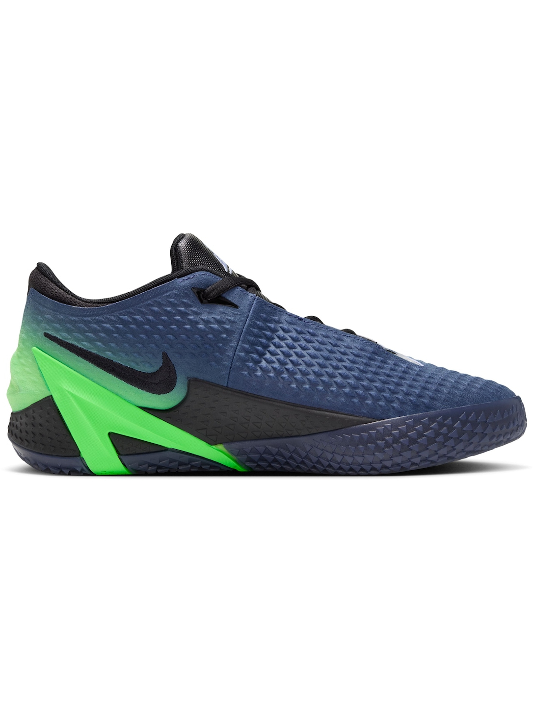 Imagem de: Tênis Nike Ja 4 Nightmare Obsidiana e Verde Volt