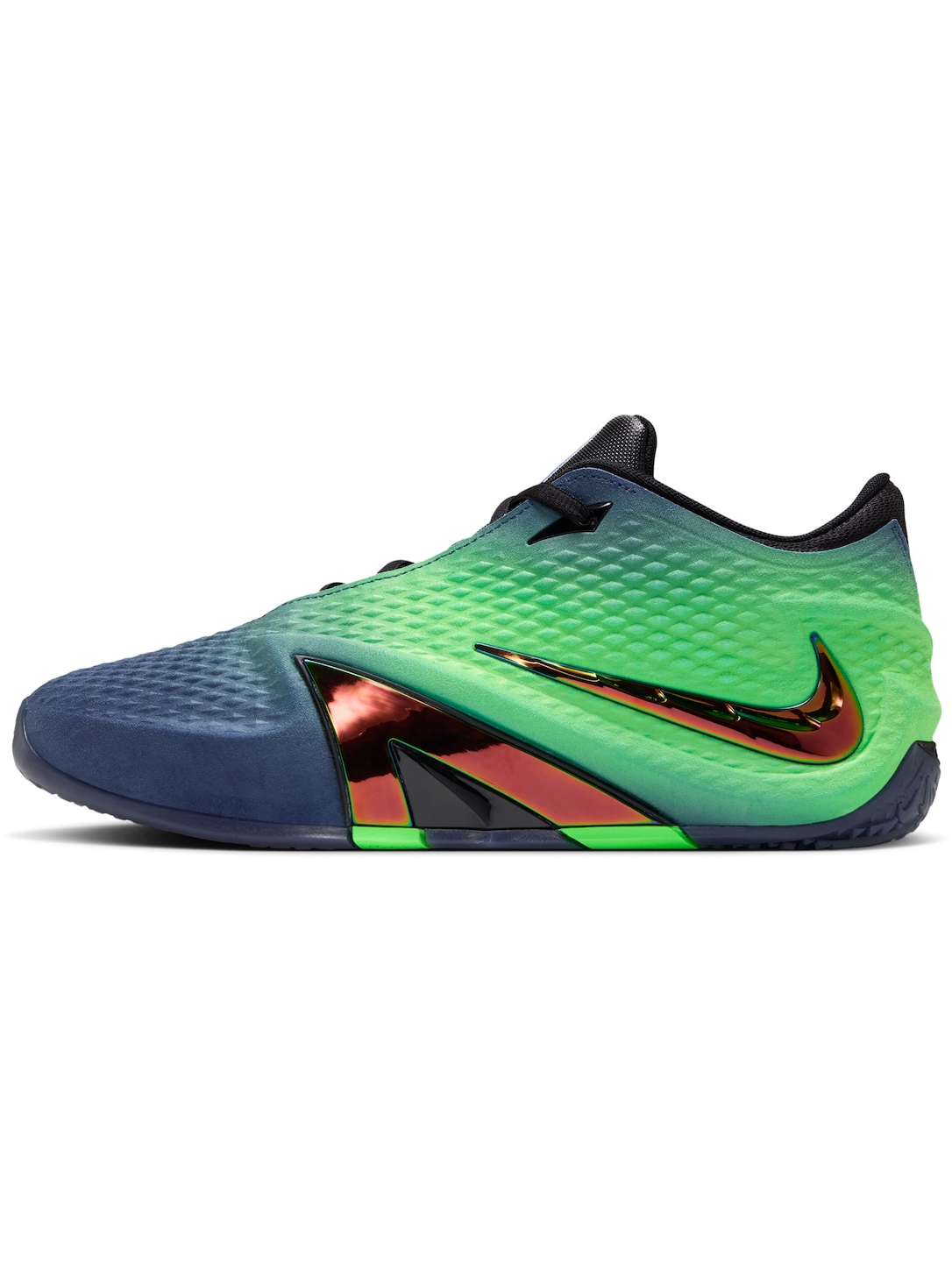 Imagem de: Tênis Nike Ja 4 Nightmare Obsidiana e Verde Volt