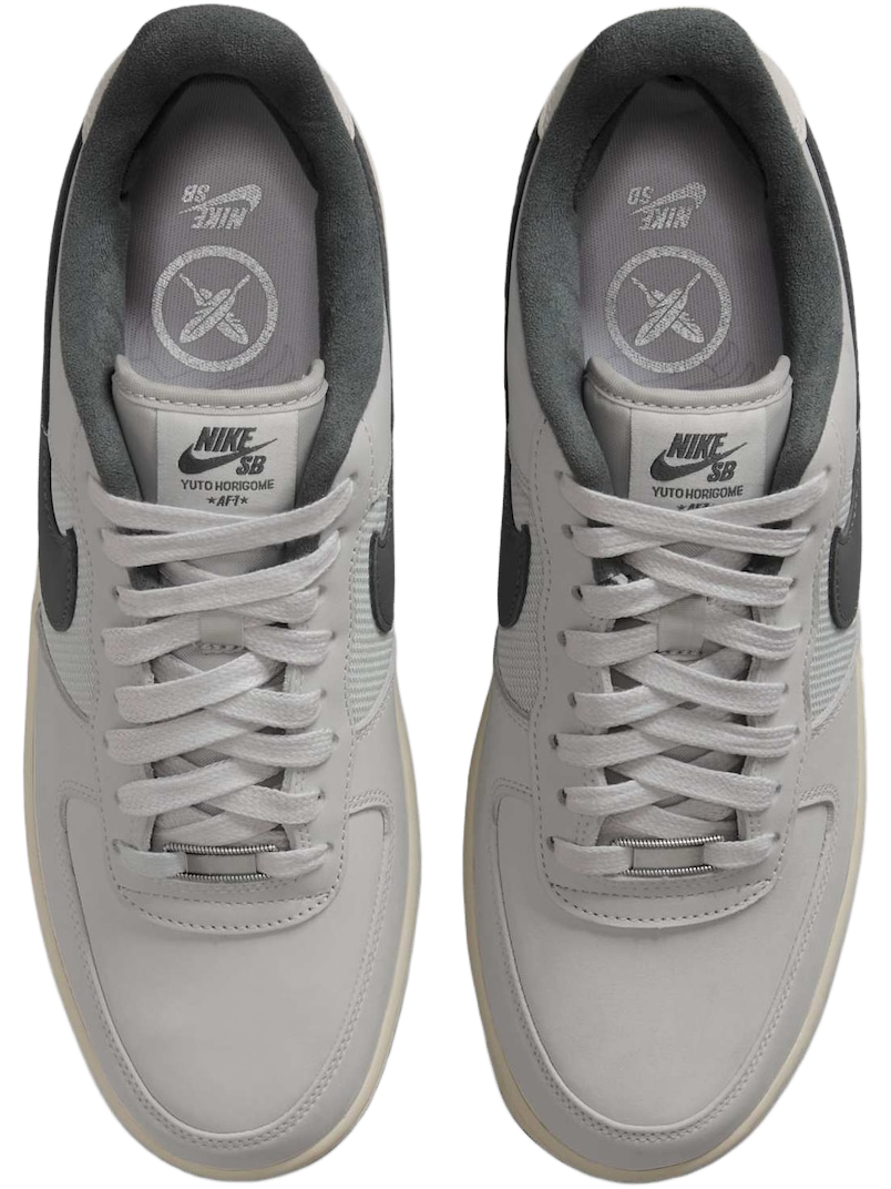 Imagem de: Tênis Nike SB Air Force 1 Yuto Branco e Cinza