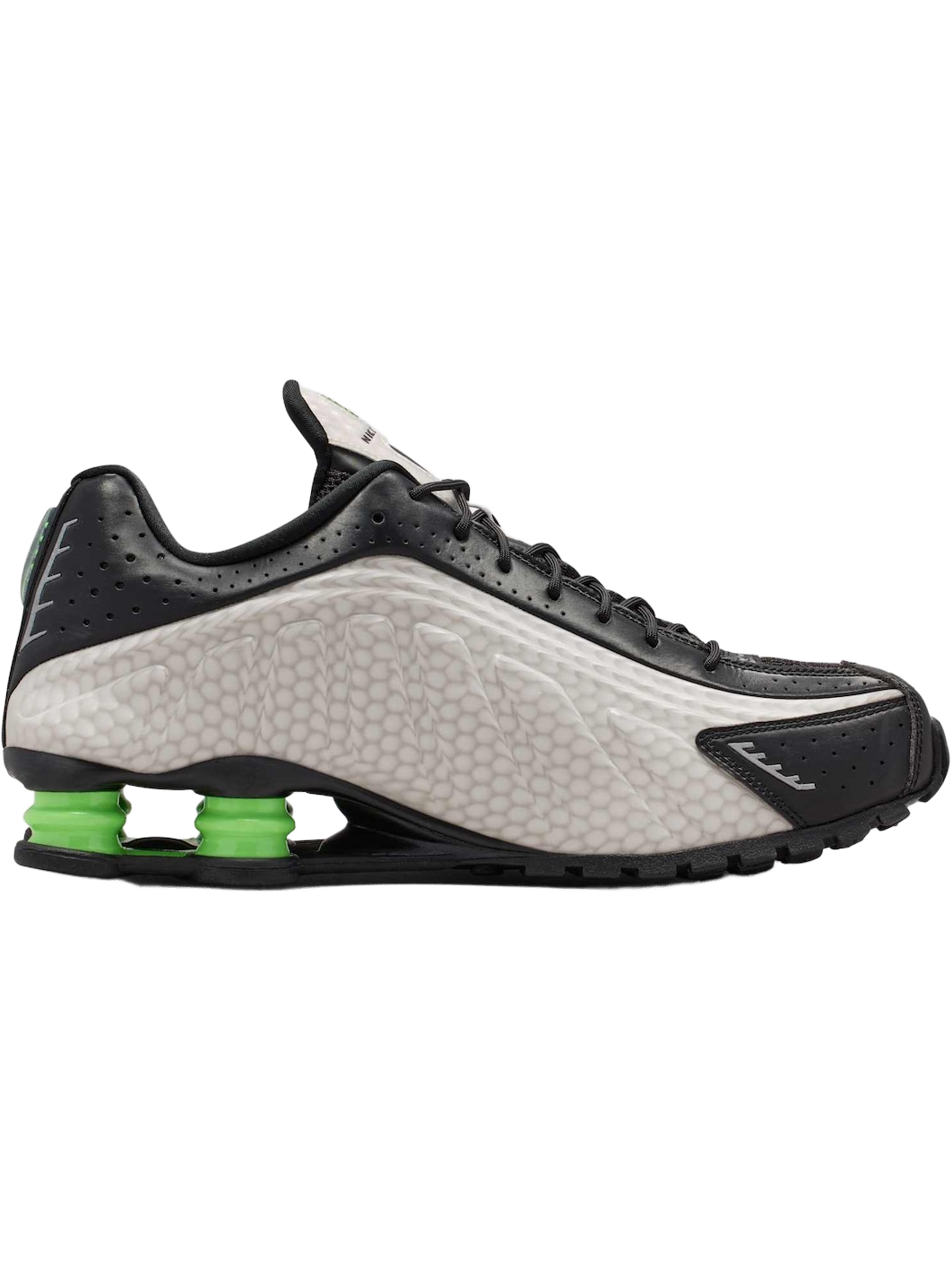 Imagem de: Tênis Nike Shox R4 SP Preto e Verde Limão