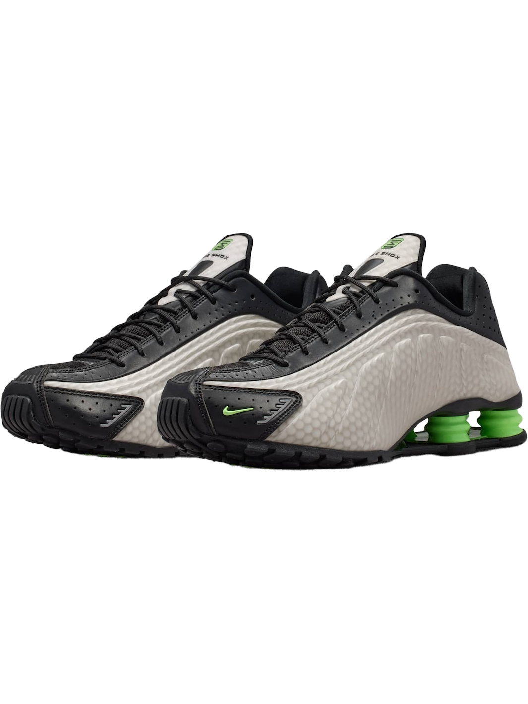 Imagem de: Tênis Nike Shox R4 SP Preto e Verde Limão