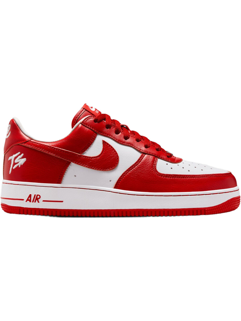 Imagem de: Tênis Nike Terror Squad x Air Force 1 Low Branco e Vermelho